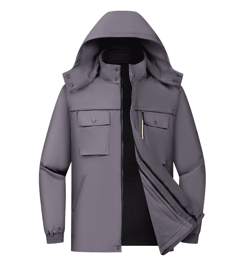 炫彩拉链简化版棉袄四色冲锋衣款摇粒绒棉衣棉服