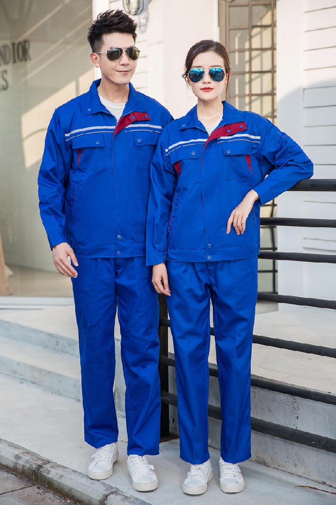 秋季翻领工作服长袖夹克衫