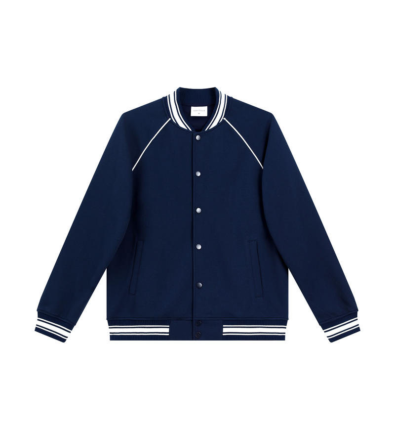 复古潮牌时尚棒球服卫衣开衫