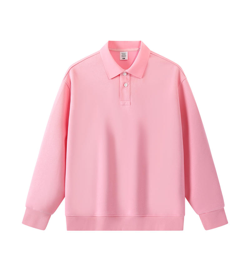 潮牌纯棉套头翻领卫衣