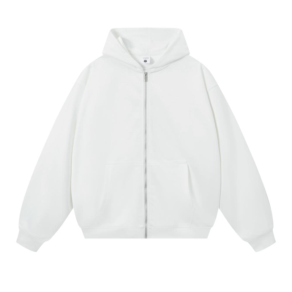 大版潮牌重磅帽衫开衫连帽卫衣