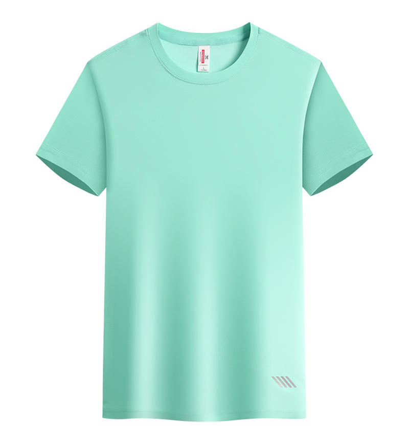 高端速干冰氧丝短袖T恤圆领衫文化衫广告衫