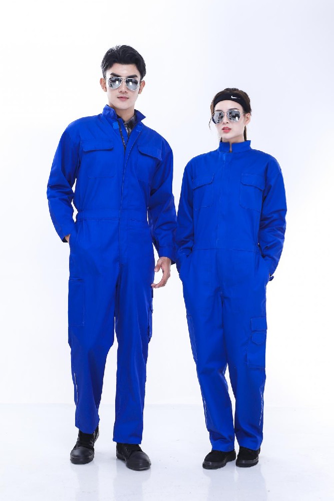 四色全工艺涤棉连体服